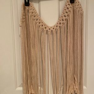 Macrame Belt/Swimsuit Coverup